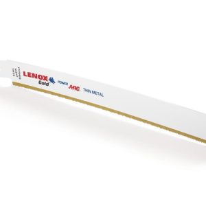Lenox 8 In. 24 TPI Gold Power Arc Curved Reciprocating Saw Blade 5 pk.