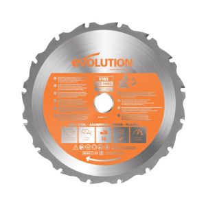Evolution Power Tools 7-1/4 in. 20-T Multi-Material Miter Saw Blade