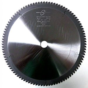 Popular Tools Non Ferrous Cutting Saw Blade 12 Diameter 100T 5/8 Arbor