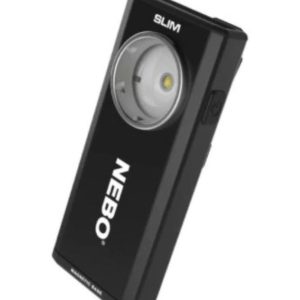 Nebo SLIM Pocket Flashlight Rechargeable Black