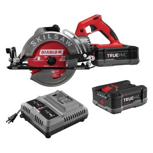Skilsaw 7 1/4 Worm Drive Saw Kit with Carbide Blade