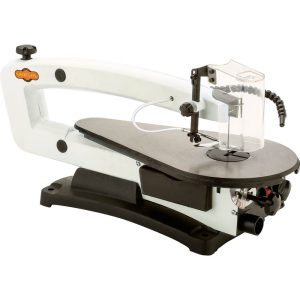 Shop Fox 18 VS Scroll Saw with LED & Rotary Tool Kit