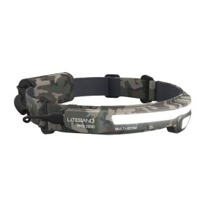 Liteband Pro 1500 MB Camo LED Rechargeable Headlamp