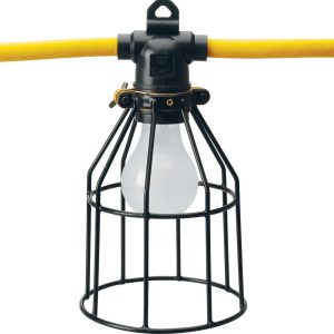 Southwire Light String SJTW with Metal Guard 10 Lamp Sockets