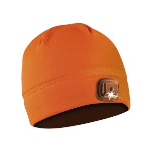 Panther Vision POWERCAP HCL Beanie Blaze Orange LED Rechargeable