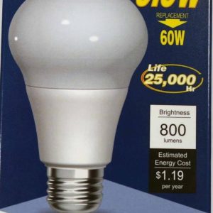 Construction Electrical Products 10W 800 Lumen E26 Impact Resistant Bulb