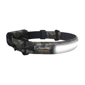 Liteband Sportsman 520 Wide-Beam Camo LED Rechargeable Headlamp