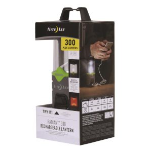 Nite Ize Radiant 300 Rechargeable Lantern – R300RL-17-R8