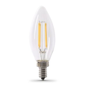 Feit Electric 100W Blunt Tip 5000K Filament LED Bulb 2pk
