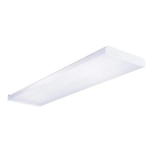 Metalux WN Series T8 Wraparound Light Fixture 2 Light 32W 4′