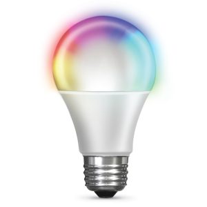 Feit Electric 60W A19 Alexa Google LED Smart WiFi Bulb 3pk