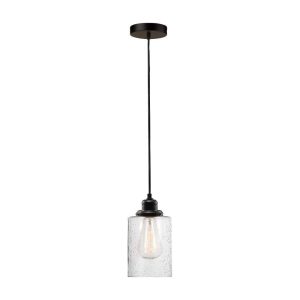 Globe Electric Annecy Pendant Light Dark Bronze 2 in 1 1 Light