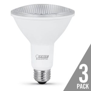 Feit Electric 75W PAR30 3000K Reflector LED Bulbs 3pk
