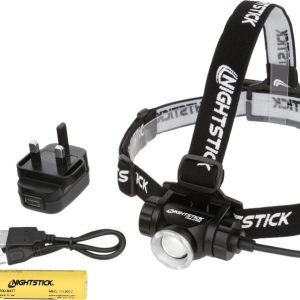 Nightstick Adjustable Beam Headlamp Rechargeable