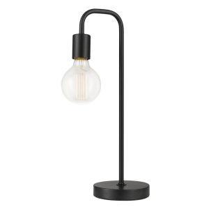 Globe Electric Holden Scandinavian Table Lamp 18 Satin Black