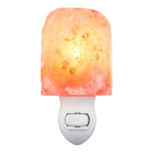 Globe Electric Night Light White 7W Incandescent Himalyan Salt