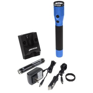 Nightstick Metal Dual-Light Flashlight Rechargeable