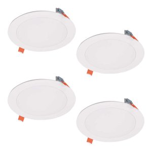 Halo Downlight 6 Matte White 12.6W 900 Lumen LED 4pk