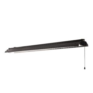 Metalux SHP Series Shop Light 40W 46.5 4100 Lumen Black LED