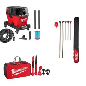 Milwaukee M18 FUEL Wet/Dry Vacuum Automotive Bare Tool Bundle