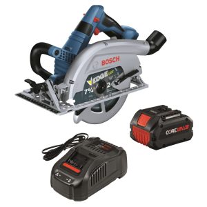 Bosch PROFACTOR 18V 7 1/4 Circular Saw Blade Left Kit with 1 CORE18V 8Ah Performance Battery