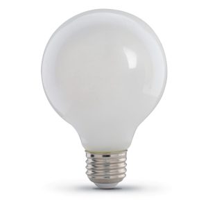 Feit Electric 60W G25 2700K Soft White Filament LED Bulb 3pk