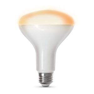 Feit Electric 65W BR30 Alexa Google Smart WiFi LED Bulb 1pk