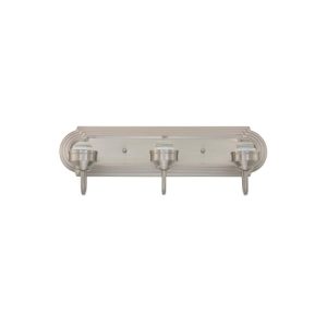 Westinghouse Three-Light Wall Indoor Fixture Brushed Nickel