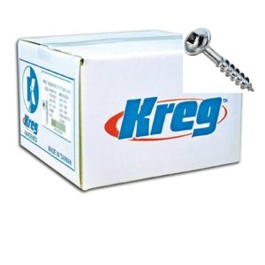 Kreg Pocket Screws – 1-1/4 #8 Coarse Washer-Head 5000ct