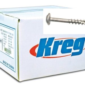 Kreg Pocket Screws – 2-1/2 #8 Coarse Washer-Head 2000ct.