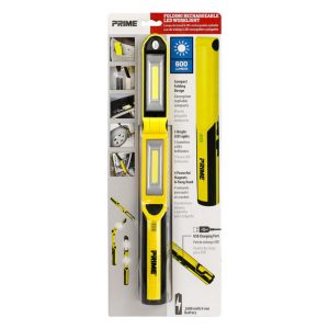 Prime LED Folding Work Light 600 Lumen Rechargeable