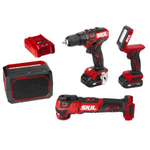 SKIL PWRCORE 12 Brushless 12V 4 Tool Combo Kit