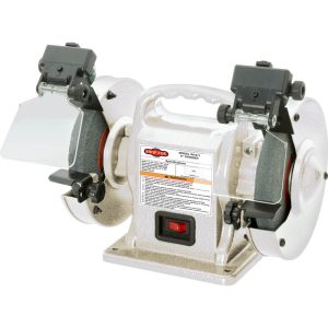 Shop Fox 6 Portable Bench Grinder with LEDs