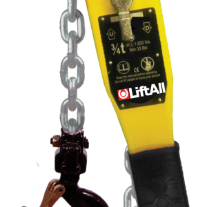 Lift-All 3/4 Ton Lever Chain Hoist 10-Ft. Lift