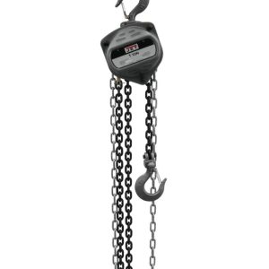JET S90-100-10 1-Ton Hand Chain Hoist with 10 Ft. Lift