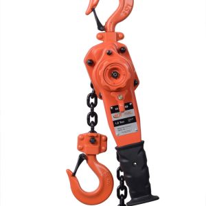 Atlas Lifting and Rigging Lever Hoist 1.5T 5′ Chain with Ship Hook