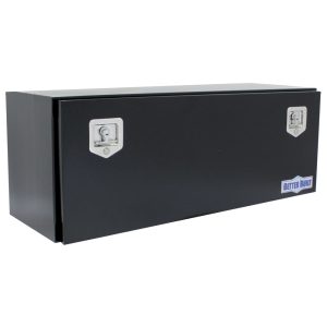 Better Built 60 Under Bed Truck Box Single Door Double Latch Black