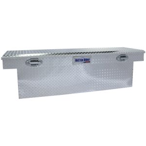 Better Built 58 SEC Saddle Truck Tool Box DEEP BRITE ALUMINUM