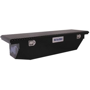 Better Built 61.5 Crown Saddle Truck Tool Box LOW PROFILE GLOSS BLACK