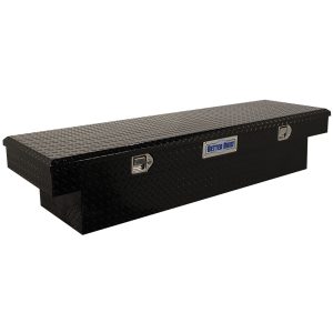 Better Built 61.5 Crown Saddle Truck Tool Box GLOSS BLACK
